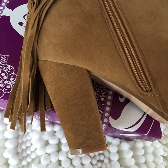 🧡HP🧡Fringe BOOTIES - Picture 5 of 8